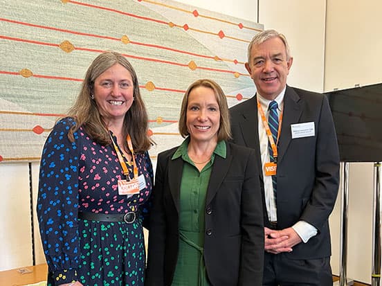Catherine Rutland at the parliamentary launch event